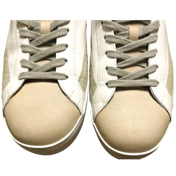 SANS MATIN White and Tan women’s Shoes 41 - Picture 3 of 12